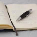 Photo of notebook and pen