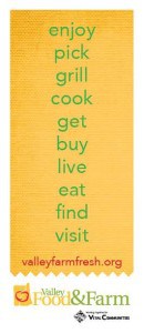 Valley Food and Farm campaign material 