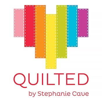 Logo for Good Egg Client, Quilted by Stephanie Cave